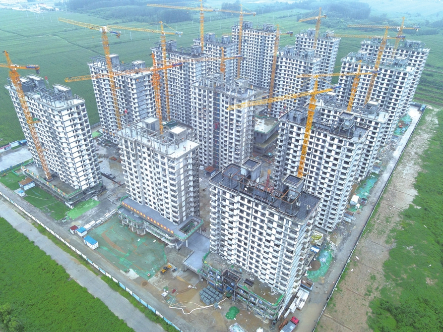 “綠色”租賃住房來(lái)了 濟(jì)南首個(gè)裝配式租賃住房項(xiàng)目全面封頂